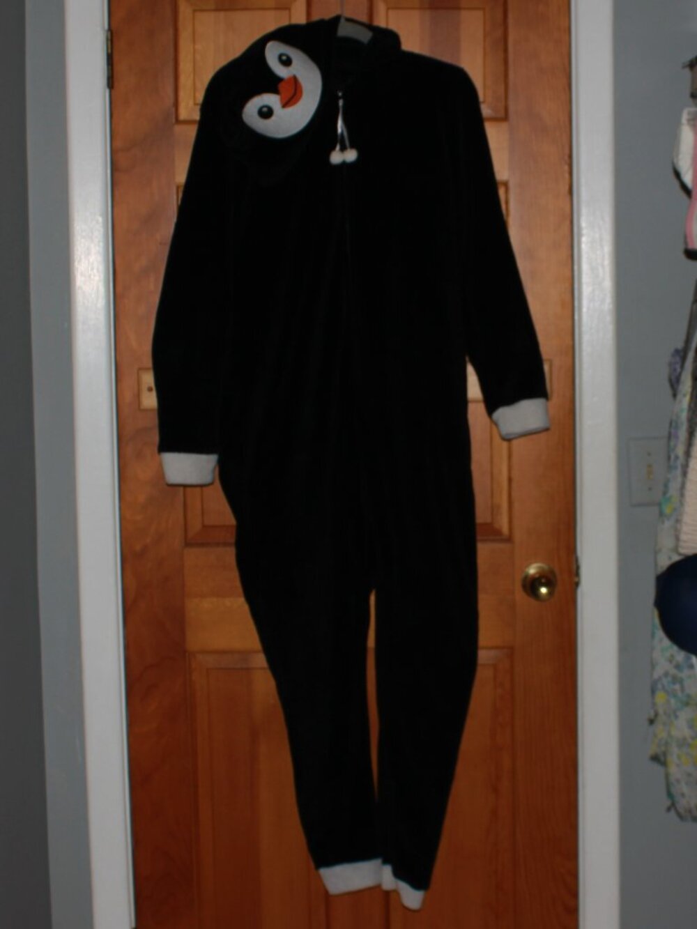 PJ Essentials Penguin Themed Hooded Onesie